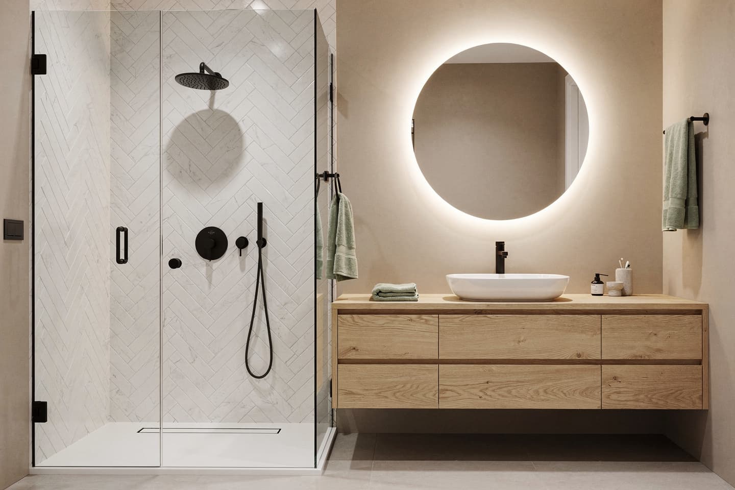 Guest Bathroom Modern Refresh