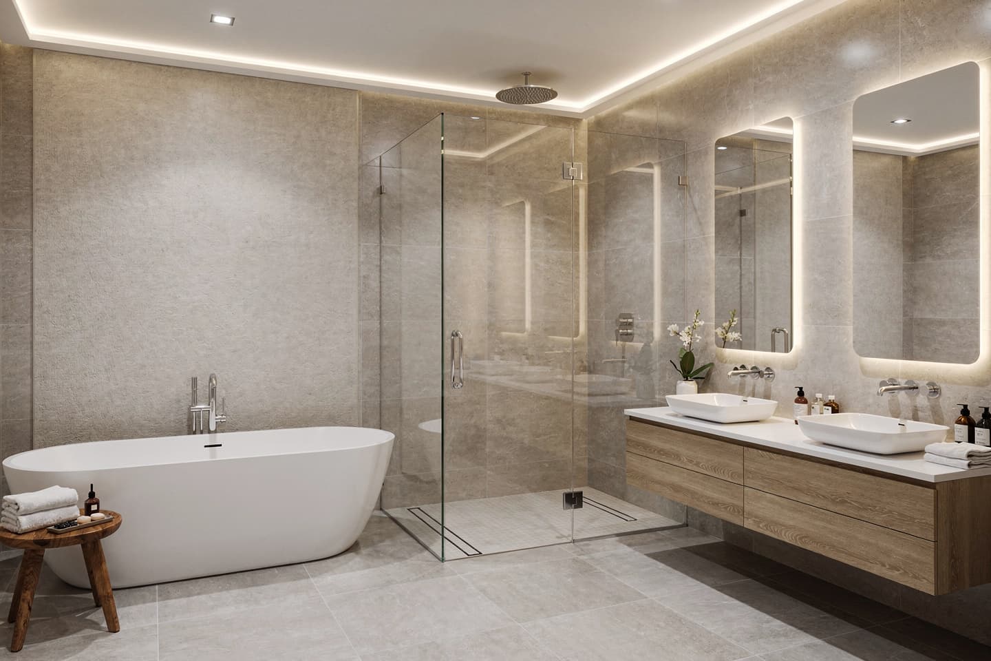 Spa-Inspired Master Bath