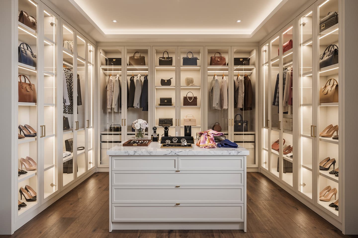 Closet Cabinet Upgrades